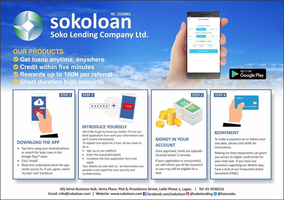 sokoloan mobile app
