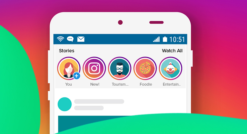 use instagram stories to start an instagram marketing campaign