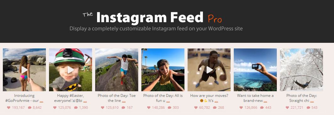 Instagram Feed by Smashballoon - best of the best Instagram plugins