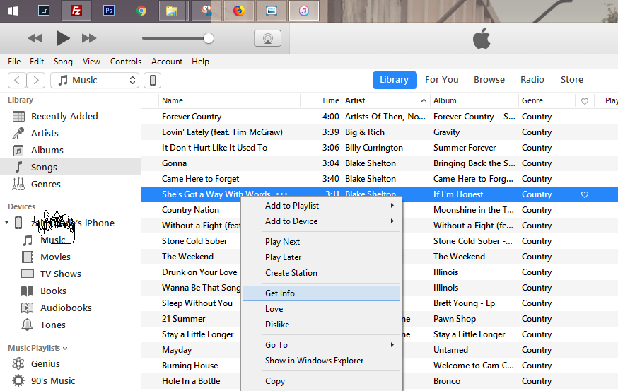 how to turn a song on iPhone library to a ringtone