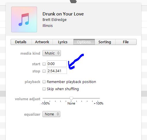 how to turn a song on iPhone library to a ringtone