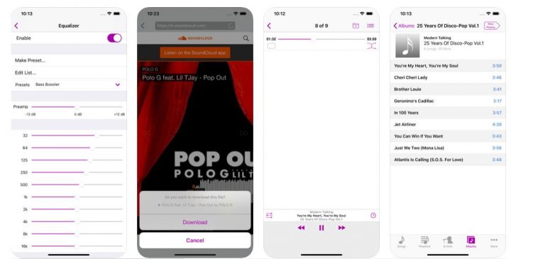Best iPhone Music Player Apps for 2020 - Pishon Design Studio