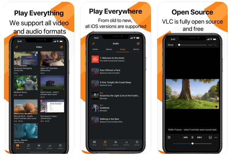 Как vlc создать папку на iphone