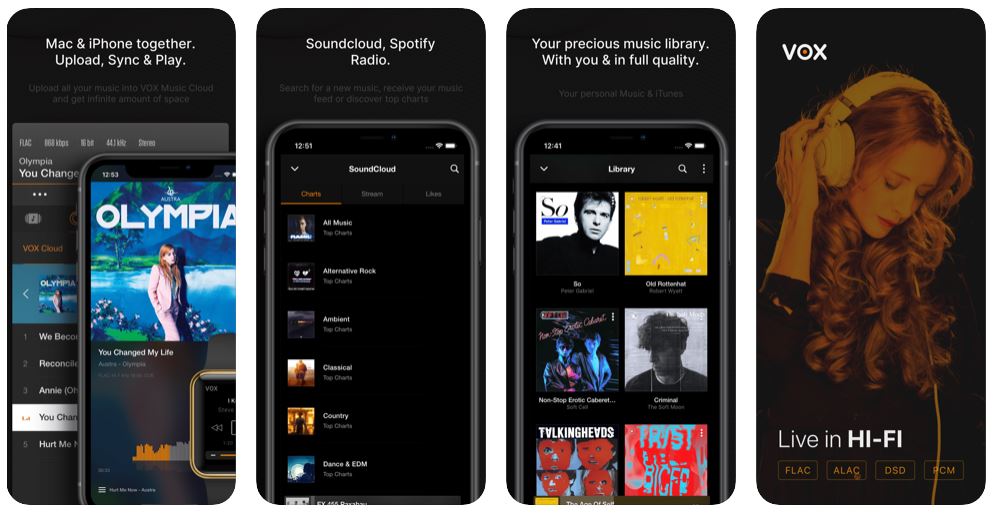 iphone music player app video