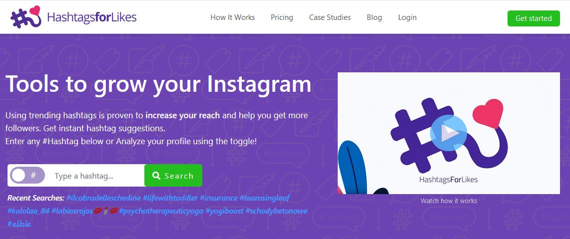 hashtagsforlikes - tools to grow your instagram