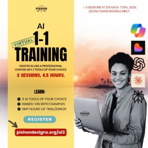 1 on 1 AI Virtual Training (3 Sessions)